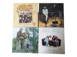 Lot of 4 Records - John Denver, Barry Manilow, etc.