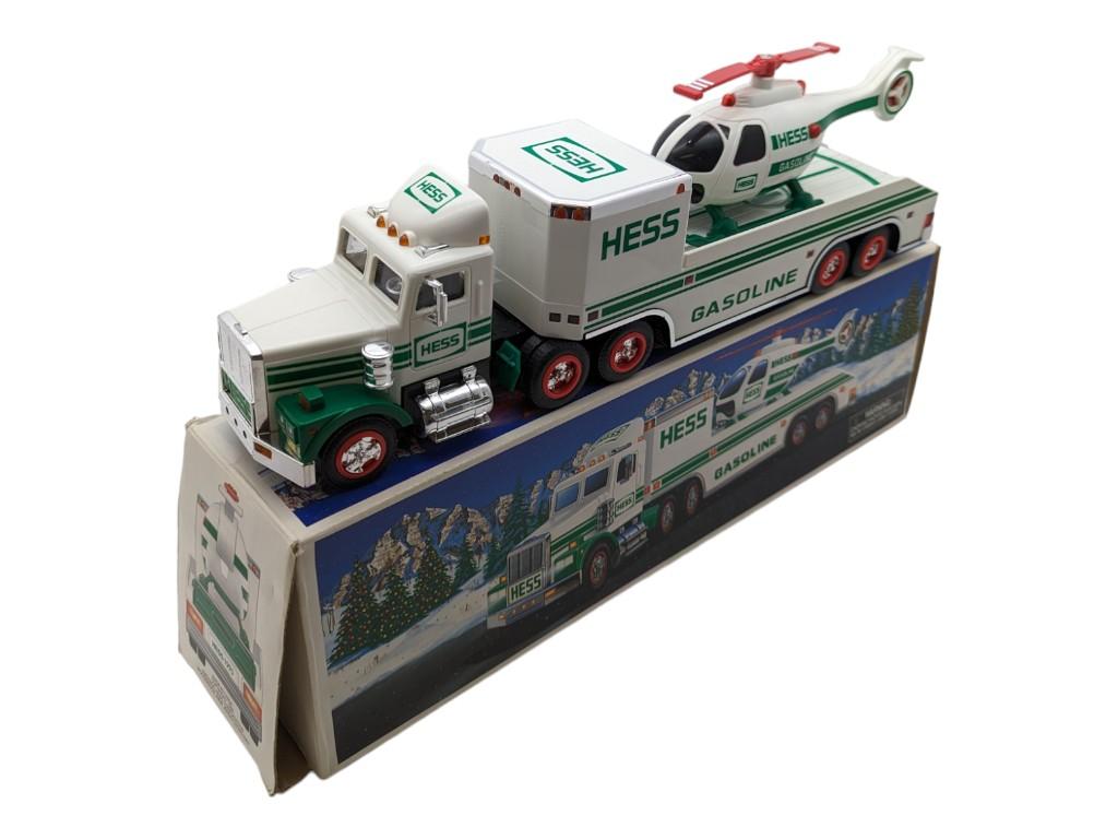 1995 NIB Hess Gasoline Truck & Helicopter