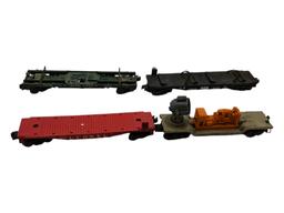 Lot of 4 Lionel Train Flat Cars