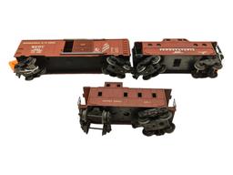 Lot of 3 Lionel Train Box Cars - Minneapolis & St. Loius, 6037 & 6437