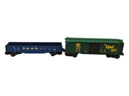 Lot of 2 Train Box Cars - Republic & The Chief