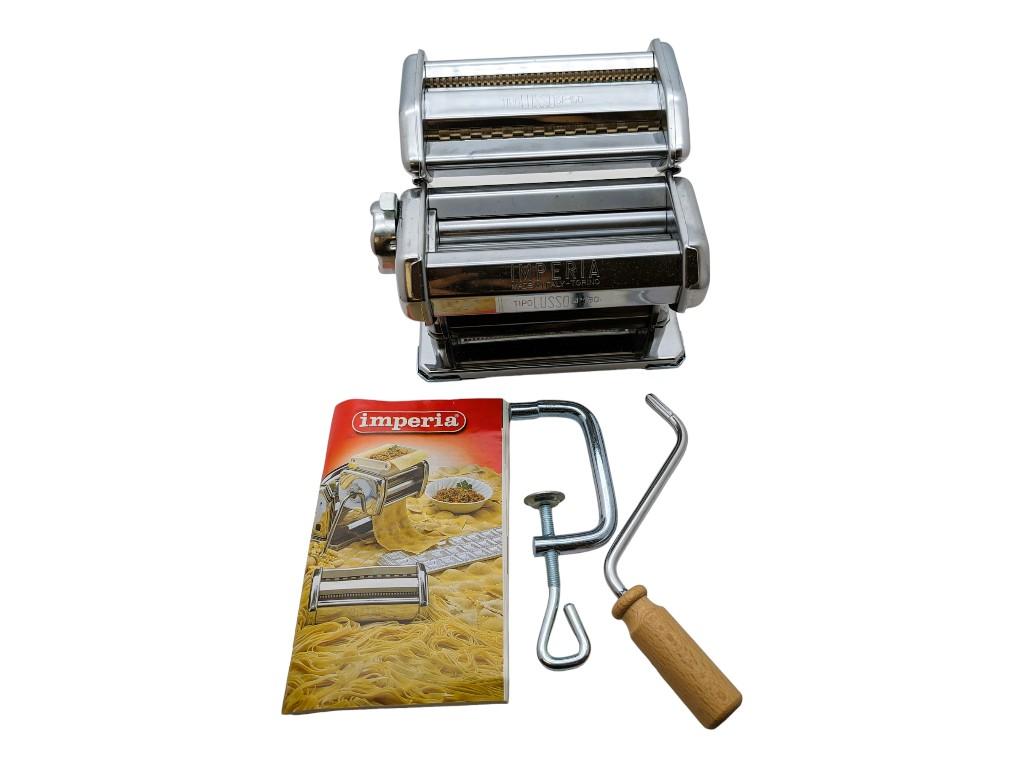 Imperia Pasta Maker with Original Box and Instructions- Made in Italy