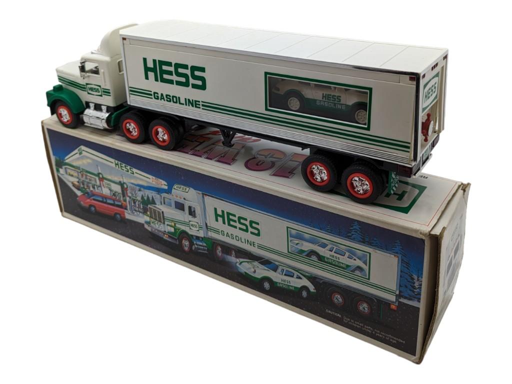 1992 NIB Hess Gasoline Truck & Racer