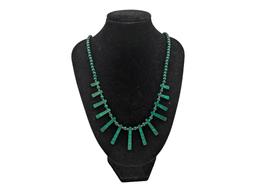 Green Malachite Ladies Necklace