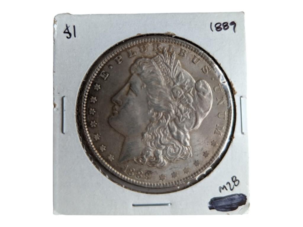 1889 Morgan Silver Dollar