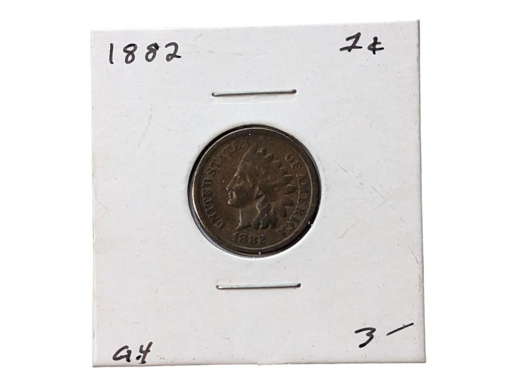 1882 Indian Head Penny