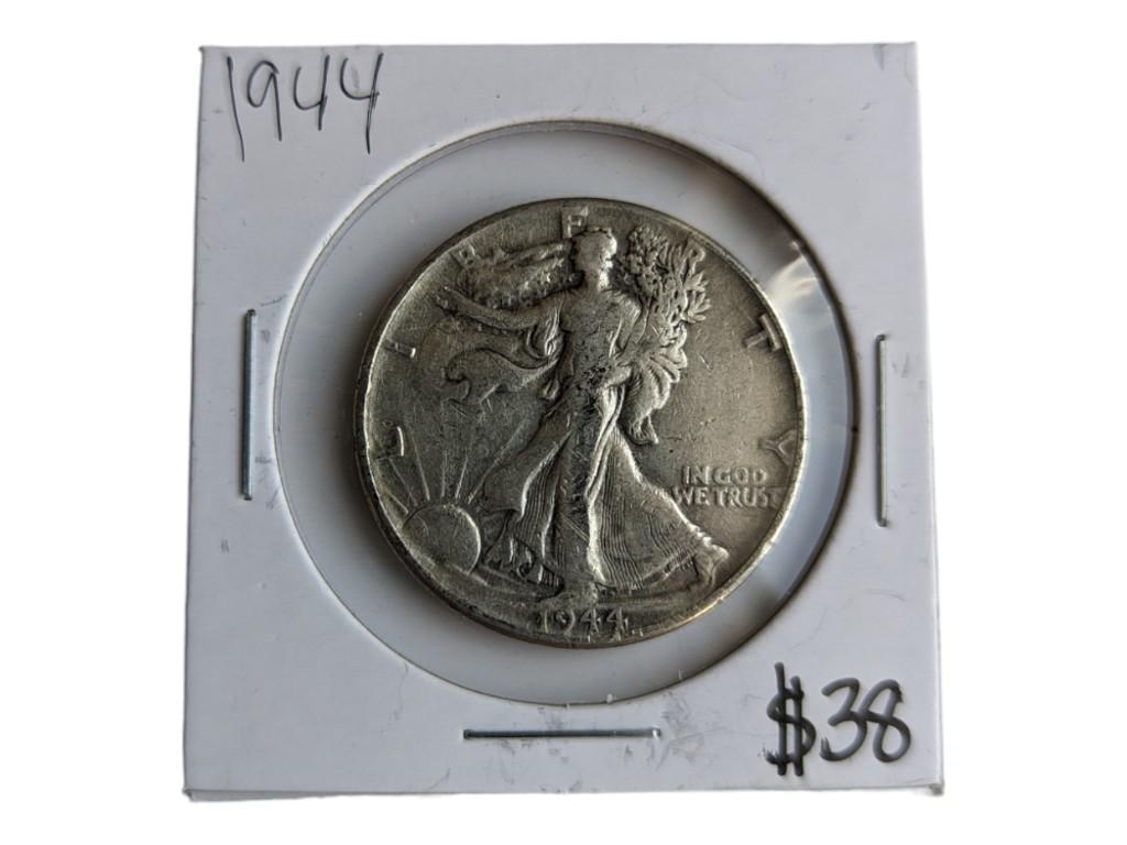 1944 Walking Liberty Half Dollar