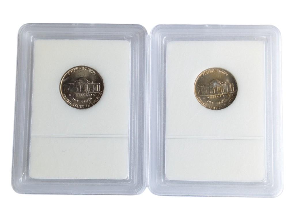 Lot of 2 Jefferson Nickels - 1978 & 1979