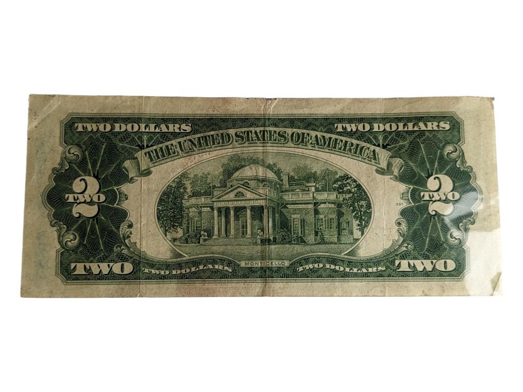 1953A Red Seal $2 Bill