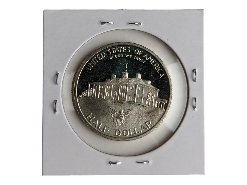 1982 Silver Commemorative George Washington Half Dollar Proof