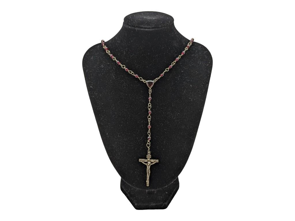 Sterling Silver Crucifix Necklace