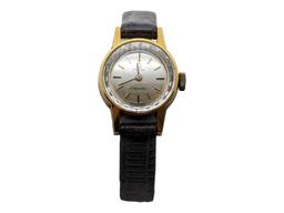 FEATURE Omega Ladymatic Vintage Ladies Watch Leather band, Swiss- Runs!