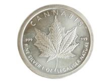 1 ounce Silver Leaf .999 Fine Silver