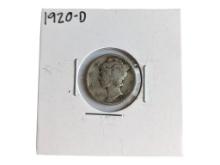 1920-D Mercury Dime