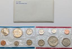 1976 US Mint Uncirculated Coin Set