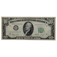1950 $10 Note - Green Seal