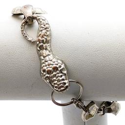 Sterling Silver Snake Bracelet - 0.69oz - One-of-a-Kind!