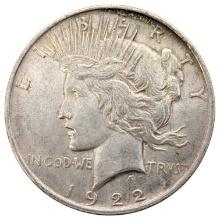 1922 Silver Peace Dollar