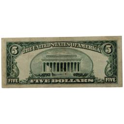 1953-A $5 Note - Silver Certificate