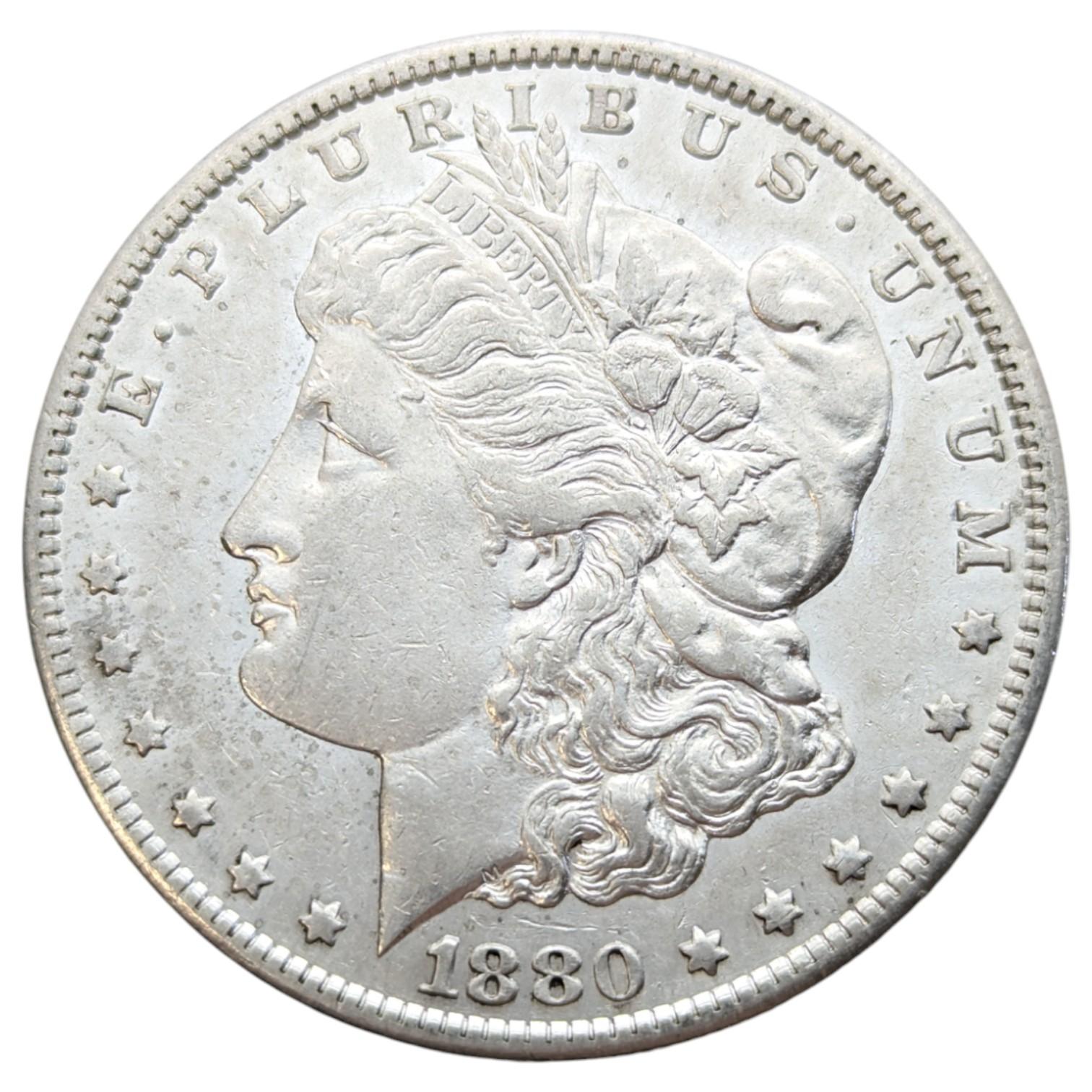 1880-S Morgan Silver Dollar