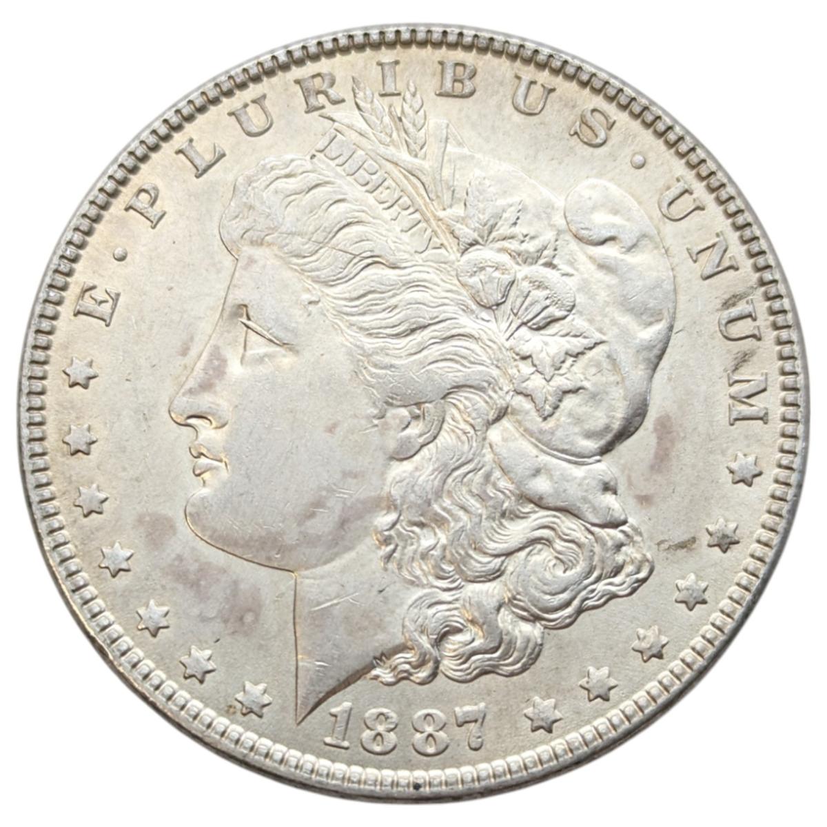 1887 Morgan Silver Dollar