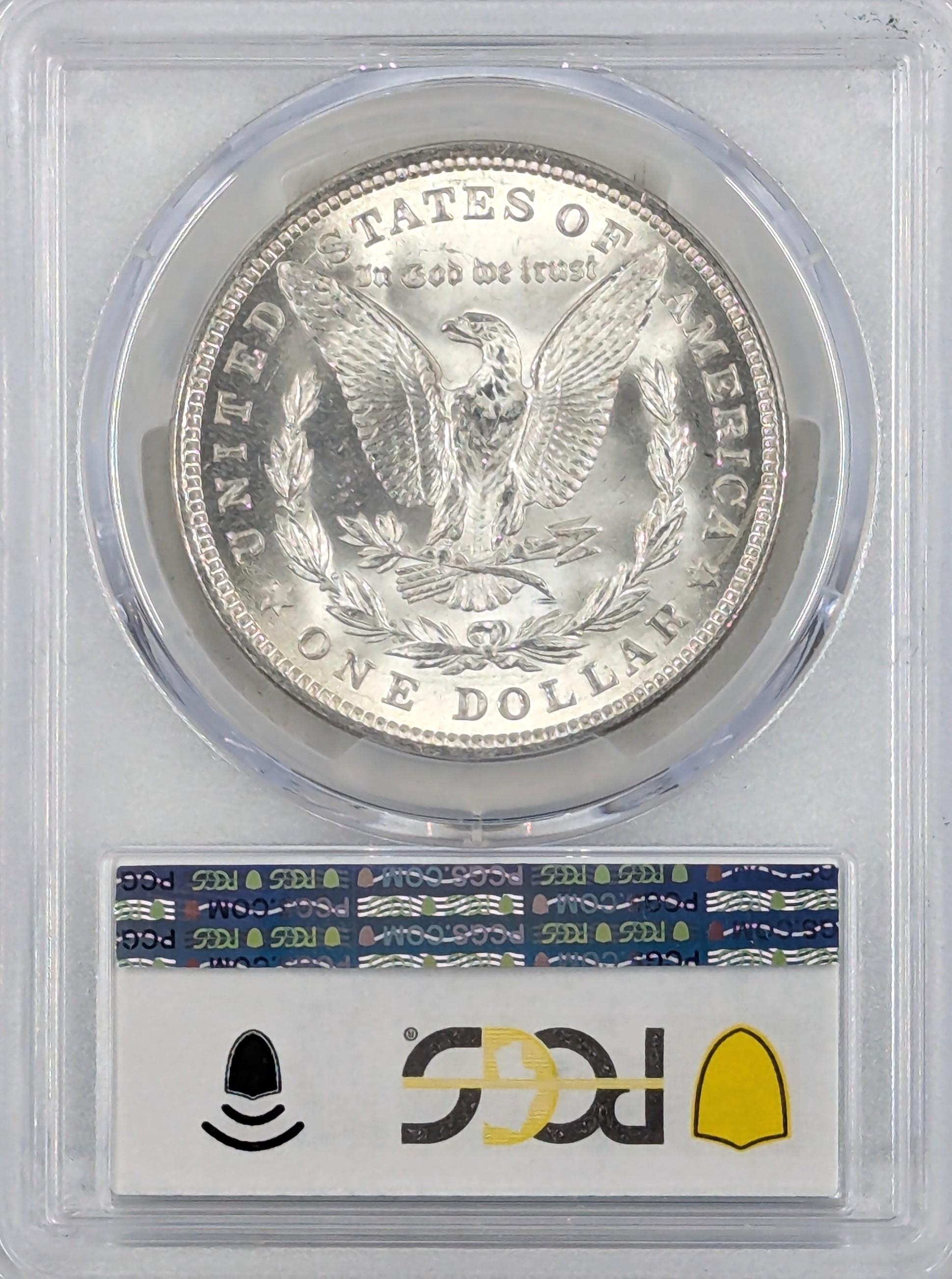 PCGS 1921 MS63 Morgan Silver Dollar