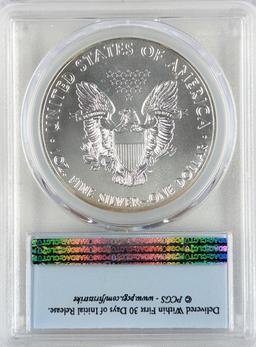 PCGS 2016 MS69 American Silver Eagle Dollar - First Strike