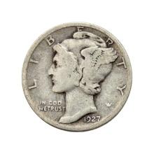 1927 Silver Mercury Dime