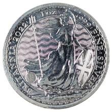 1 Ounce Fine .999 Silver Round - 2022 Britannia