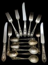 Lot of 15 Sterling Silver Fontaine by International Vintage Flatware Service 1lb 8.9oz