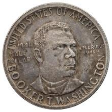 1946 Silver Booker T Washington Half Dollar