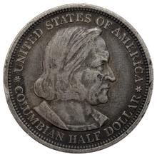 1893 Silver Columbian Half Dollar