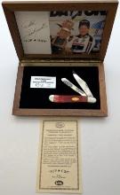 NASCAR Dale Earnhardt Top Gun Limited Edition 6240 RPB Knife by WR Case & Sons w/ Walnut Case