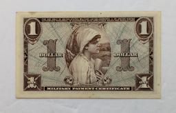 Series 521 $1 Military Payment Certificate