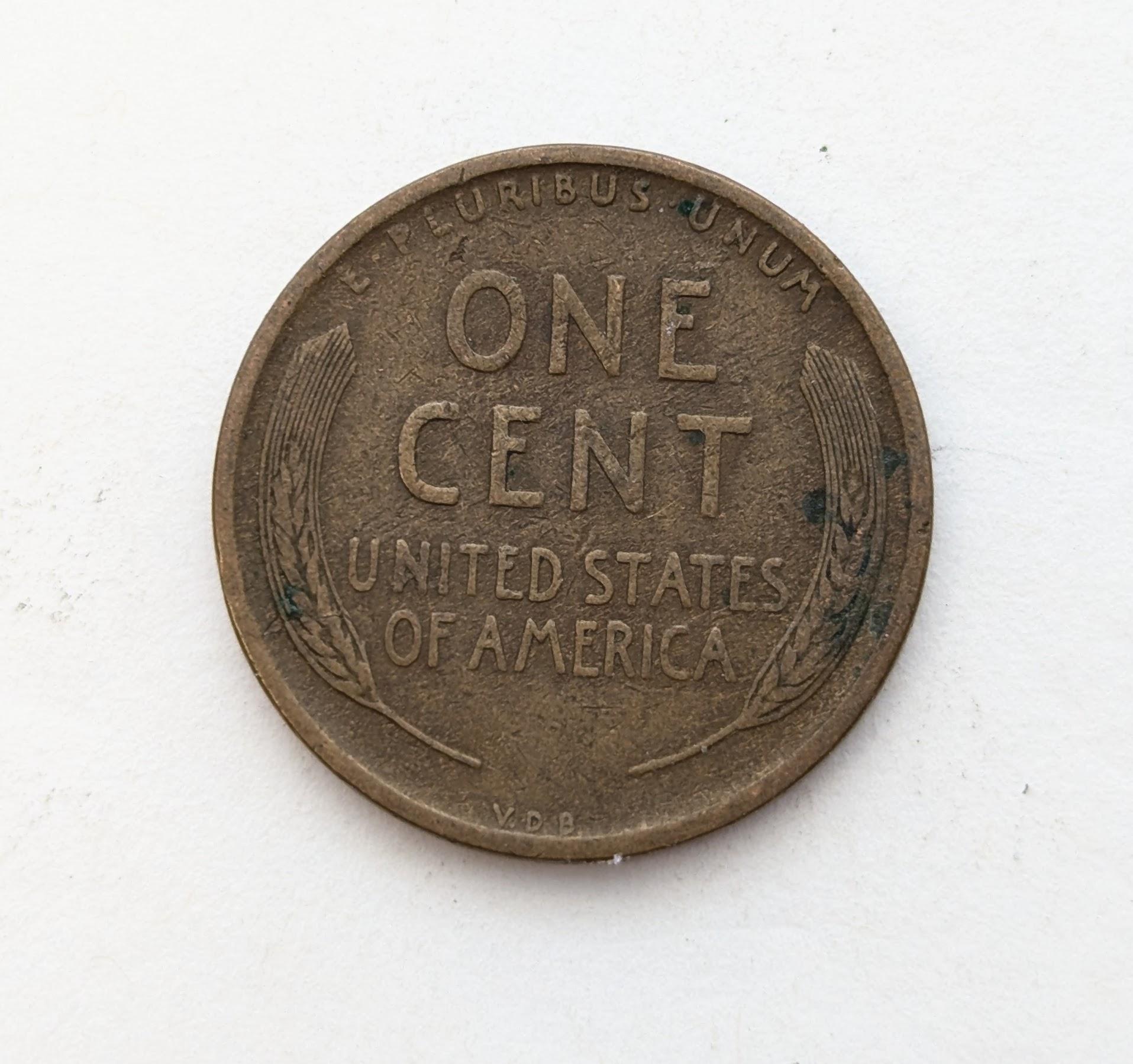 1909 VDB Lincoln Wheat Cent
