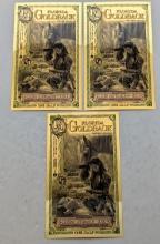 Lot of 3 1/2 Florida Goldbacks