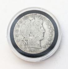 1909 Silver Barber Half Dollar
