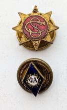 Lot of 2 Vintage Pins