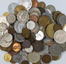 Large Lot of 280+ Foreign Coins