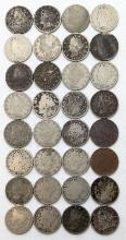 Lot of 32 Liberty V-Nickels - 1892-1912