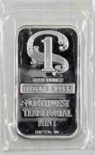 1 Ounce Fine .999 Silver Bar - Northwest Territorial Mint