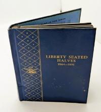 Liberty Seated Halves Book 1864-1891 - Empty