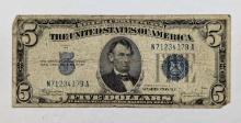 $5 Silver Certificate 1934 C Series