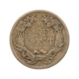 1857 Flying Cent