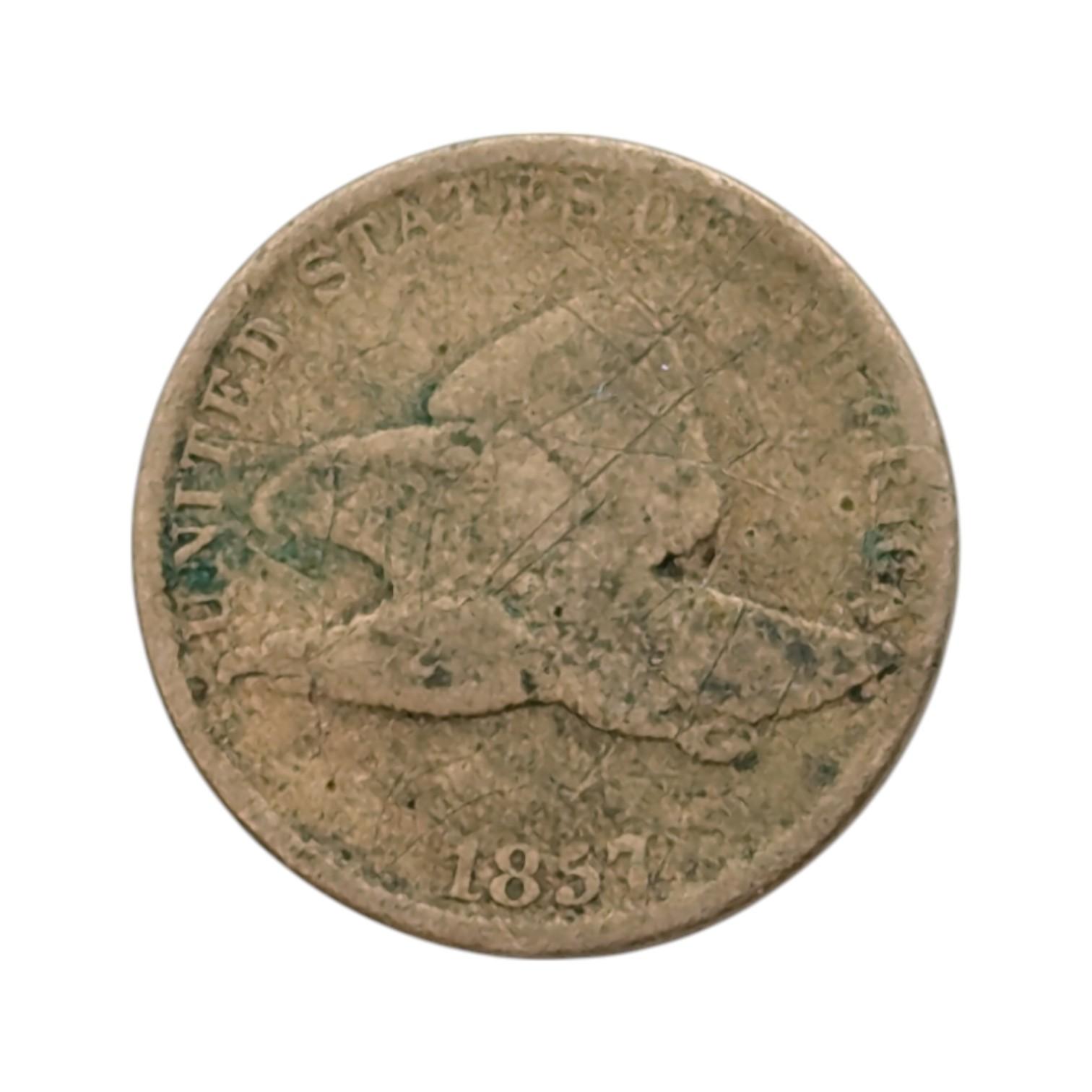 1857 Flying Cent