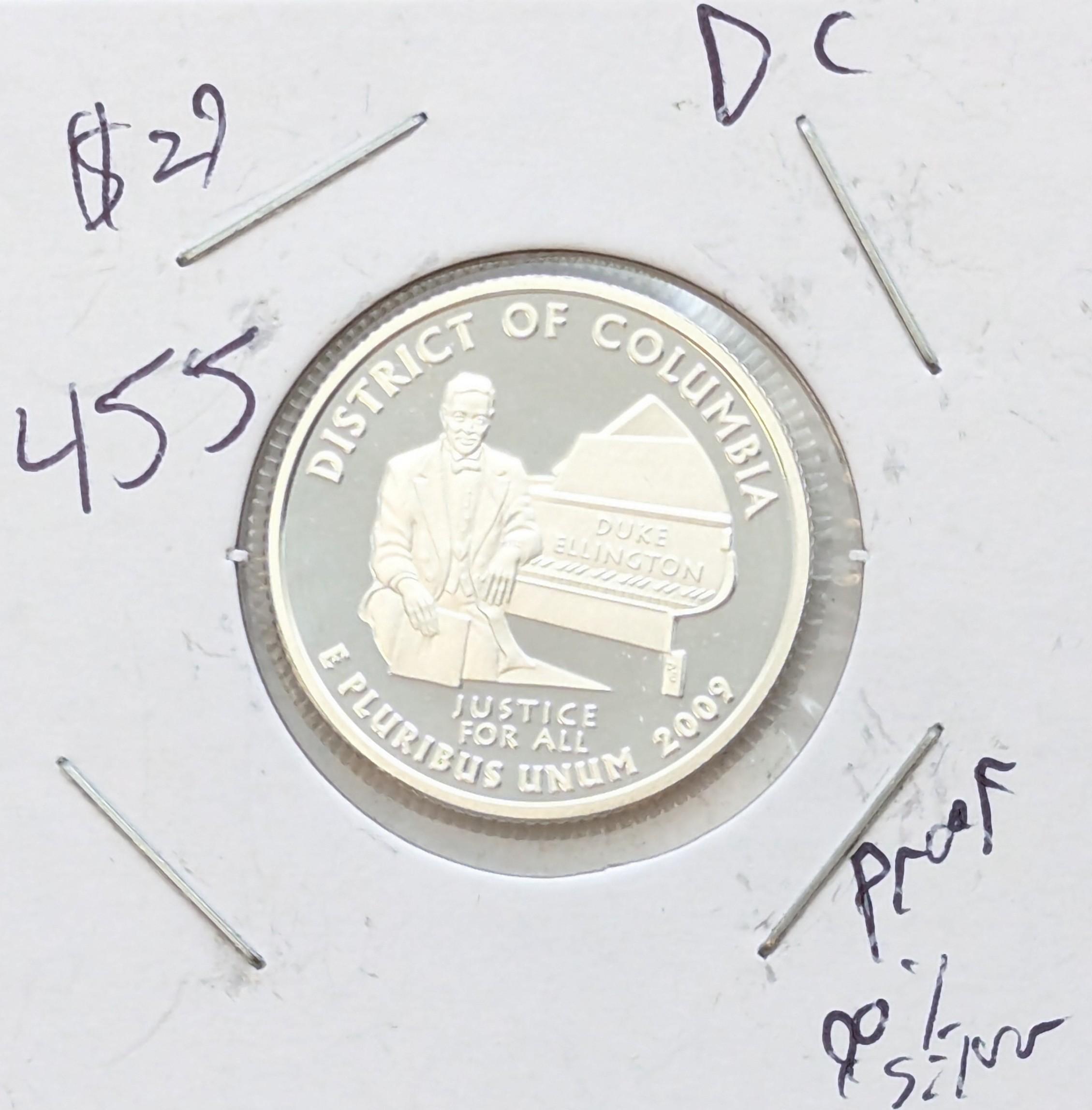 2009-S Silver State Quarter - DC - Proof