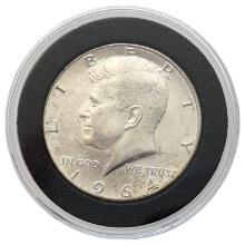 1964 Silver John F Kennedy Half Dollar
