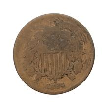 1864 Two Cent Piece