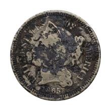 1865 Three Cent Nickel