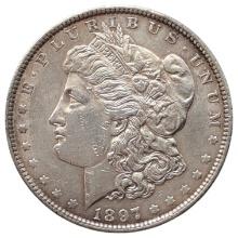 1897 Morgan Silver Dollar
